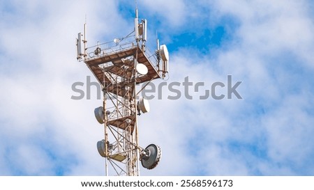 Similar – Image, Stock Photo TV tower and some Hohenzollern castle