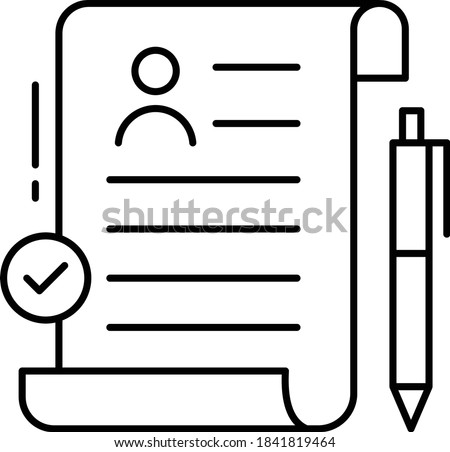 Registration Oauth Vector Icon Design, Presidential elections in United States Symbol on White background, Nomination of candidates Concept,  