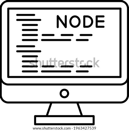 Cross platform Concept, engine  Vector Icon Design, Software and web development symbol on white background, Computer Programming and Coding stock illustration, hybrid App Graphic