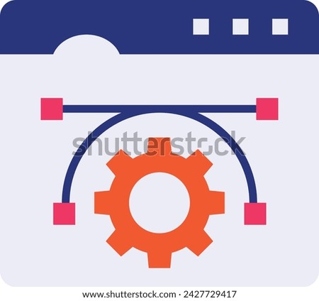 image resizer vector icon design, Webdesign and Development symbol, user interface or graphic sign, website engineering illustration, corner points action toolbox concept
