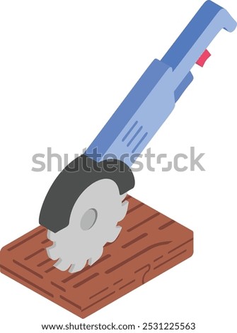 Similar – Image, Stock Photo Craftsman milling lumber using machine in carpentry workroom