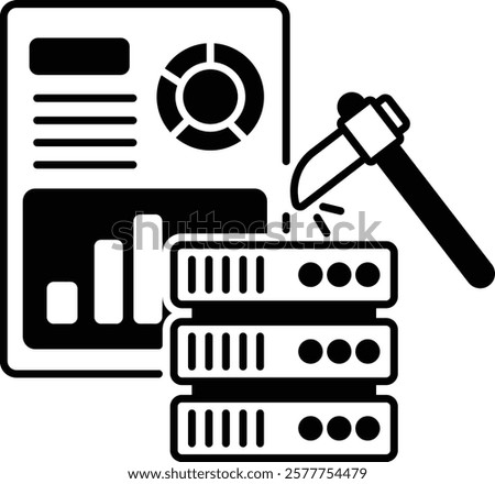 Show Current Running Processes vector icon design, Web hosting service Symbol, Computing machines Sign, Internet Application Management illustration, Server background Process Manager concept