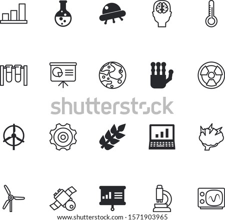 science vector icon set such as: agriculture, goal, mechanism, gold, bar, paper, icons, freeze, electrical, heat, temperature, process, cogs, farm, technical, money, microscope, organ, retro, high