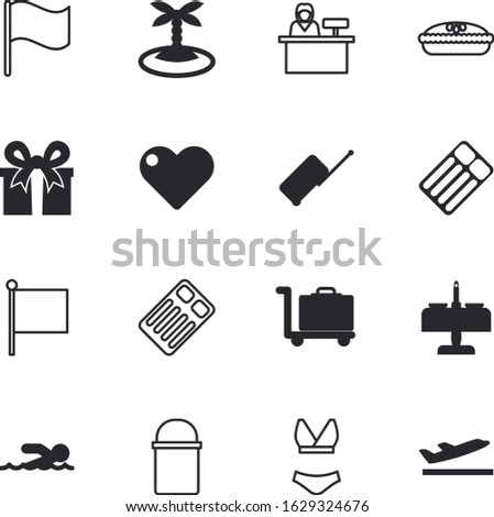 holiday vector icon set such as: greeting, pumpkin, ocean, pattern, traditional, sky, take, broken, bra, guest, international, off, bathing, work, fresh, outline, cart, birthday, boxes, lady