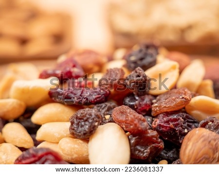 Similar – Image, Stock Photo Mix nuts close up almond