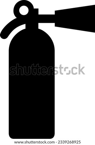 Fire Extinguisher Symbol Sign ,AIGA, Vector Illustration, Isolate On White Background Label .EPS10 