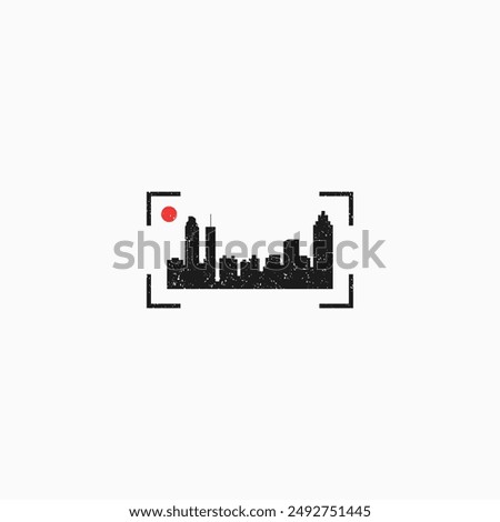 vector illustration of atlanta film