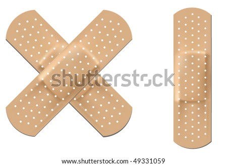 Realistic Vector Flexible Fabric Bandage - 49331059 : Shutterstock