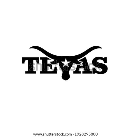 texas longhorn logo icon design