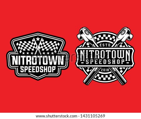 Nitro Town Speed Shop Crest