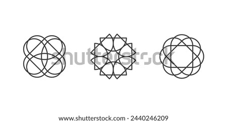 Brutalism shapes, minimalist geometrical figure, abstract bauhaus forms. Simple geometric element with square and rhombus.