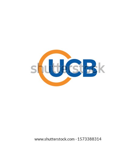 Letter UCB logo / icon design