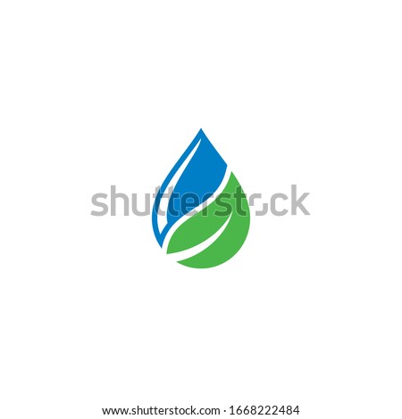 Similar – Image, Stock Photo Blue leaf with raindrops on the forest floor