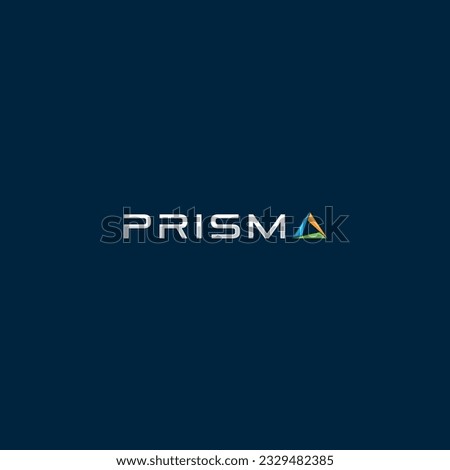 Prisma logo or wordmark design