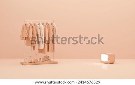 Similar – Image, Stock Photo hanging out the clothes outdoors