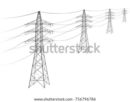 Similar – Image, Stock Photo Station with overhead line