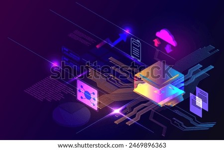 Electronics Computer equipment parts and electronic component manufacturing, ICs, transistors, CPUs