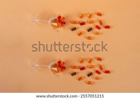 Similar – Image, Stock Photo Jellied fish with caviar and vegetables