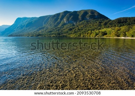 Similar – Foto Bild Sonnenaufgang im Triglav Nationalpark