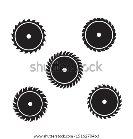 industrial silhouette grinding vector illustration