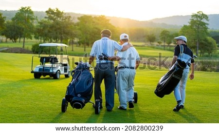 Similar – Image, Stock Photo Sunset Leisure and hobbies