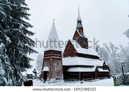 Similar – Foto Bild Harzer Winterlandschaft