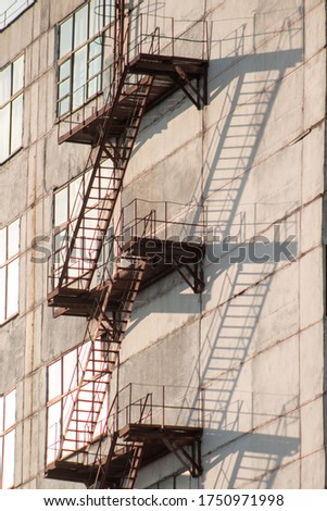 Similar – Foto Bild Stairway to Heaven, Manhattan