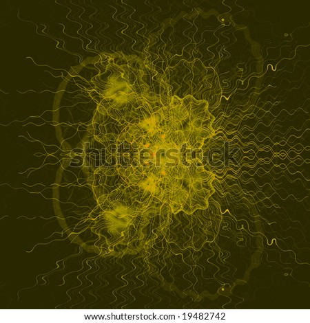 Abstract electric background