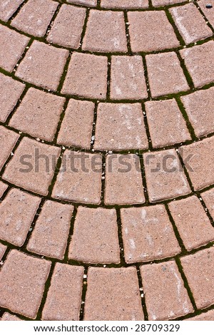 Granite brick road