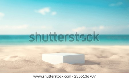 Similar – Image, Stock Photo Water and sand Sand