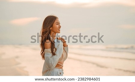 Similar – Image, Stock Photo beach feeling