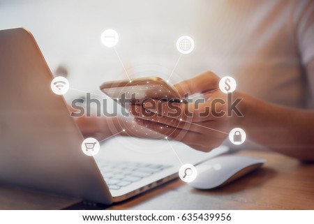 Similar – Image, Stock Photo www Lifestyle Shopping