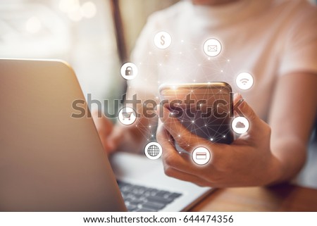 Similar – Image, Stock Photo www Lifestyle Shopping