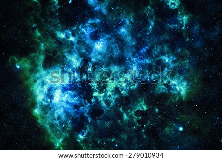 Deep Space Explosion - Elements of this Image Furnished by NASA