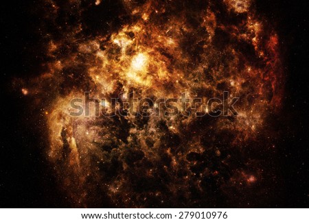 Deep Space Explosion - Elements of this Image Furnished by NASA