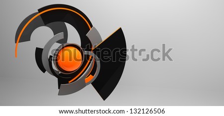 Mechanical Abstract Background