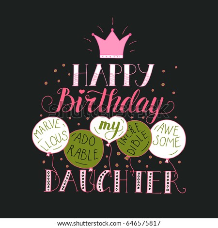 Happy Birthday Clipart Logo Happy Birthday Daughter Clipart Stunning Free Transparent Png Clipart Images Free Download