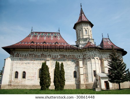Church of Saint George, part of the Monastery of Saint John the New, Suceava, Romania