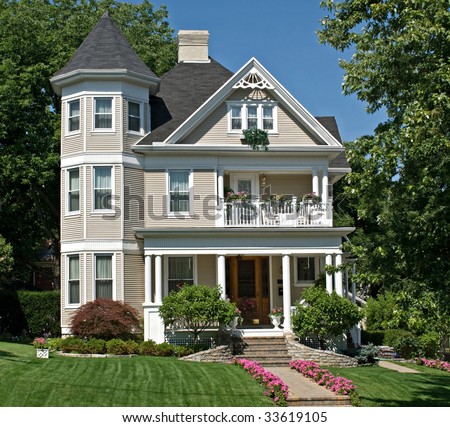 Old Victorian House Stock Photo 33619105 : Shutterstock