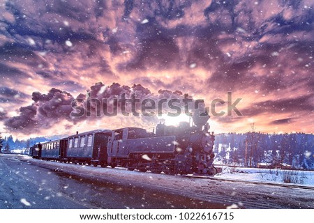 Similar – Image, Stock Photo Scenic landscape of steaming fumaroles in volcanic terrain