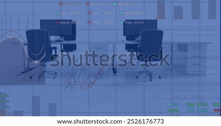 Similar – Image, Stock Photo unoccupied chairs in a lecture room