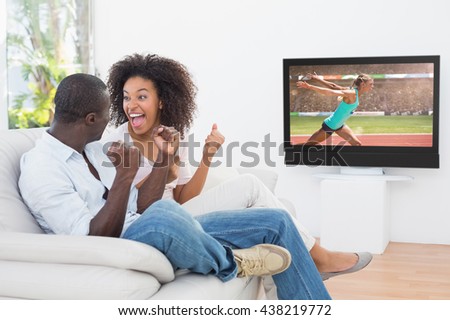 Similar – Image, Stock Photo Serious black sportswoman sitting on stone border in city