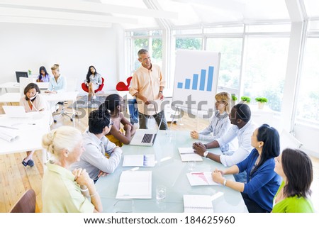 Group of Business People in Meeting