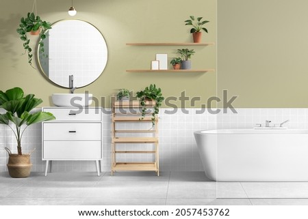 Similar – Image, Stock Photo retro bathroom