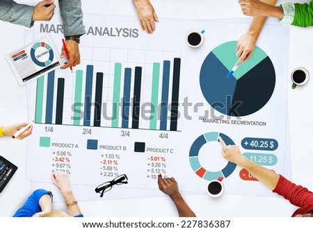 People Business Market Analysis Concept