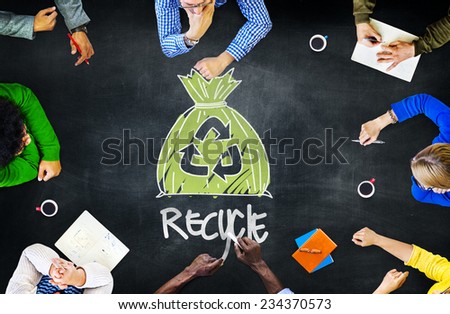Reuse Recycle Ecology Environment Go Green Meeting Concept