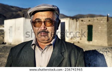 Mongolian man.