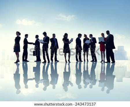 Business People Collaboration Team Teamwork Professional Concept