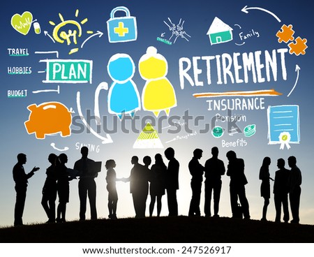Business People Retirement Career Digital Communication Discussion Concept