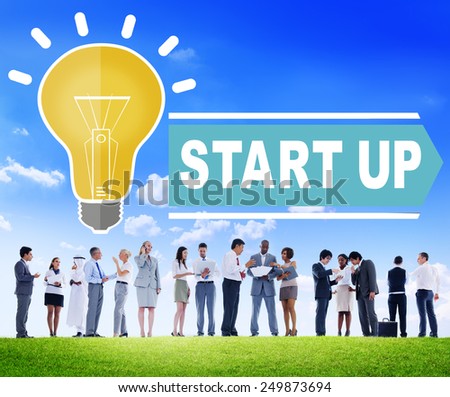 Start Up Ideas Growth Concept